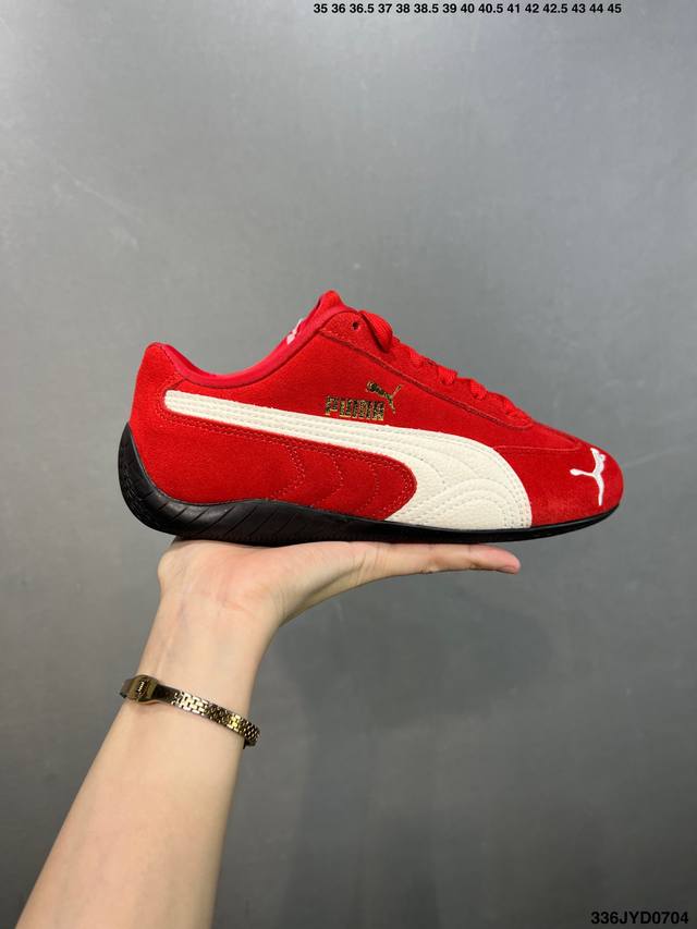 公司级Puma Speedcat Og Sparco 彪马罗马阿莫尔系列 复古运动休闲赛车跑鞋 全球知名运动品牌Puma宝马赛车系列 融合了宝马车队的标志性配色