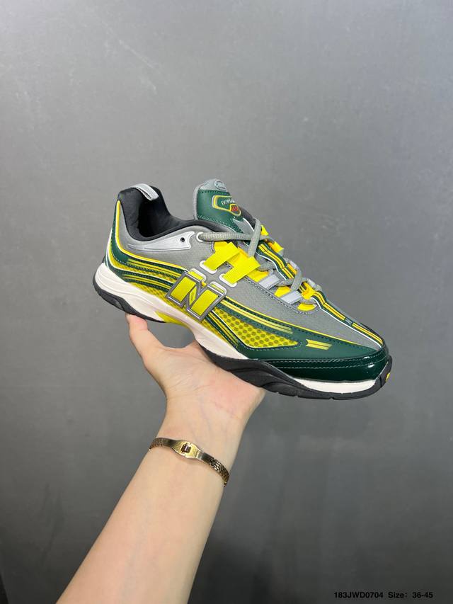 公司级Aime Leon Dore X New Balance Rc56 Volt Green 舒适耐磨 低帮 休闲跑步鞋 男女同款 绿灰色 Id：183Jwd