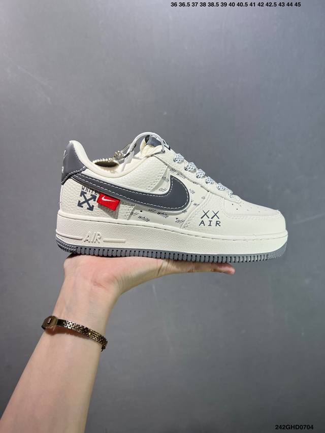 公司级Nike Air Force1 07 Low 定制空军 #原楦头原纸板 打造纯正空军版型 #专注外贸渠道 全掌内置蜂窝气垫 #原盒配件 原厂中底钢印、拉帮