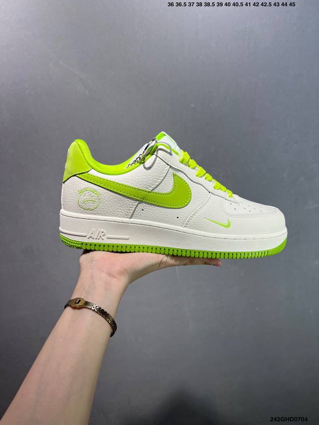 公司级Nike Air Force1 07 Low 定制空军 #原楦头原纸板 打造纯正空军版型 #专注外贸渠道 全掌内置蜂窝气垫 #原盒配件 原厂中底钢印、拉帮