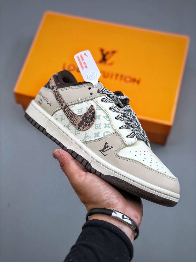 Nike Dunk Low Retro ‘Diy高端定制’耐克 低帮休闲运动板鞋原装头层材料 用料绝不含糊 独家版型蒸餾加工帶來的是更好的视觉和脚感体验 清洁度