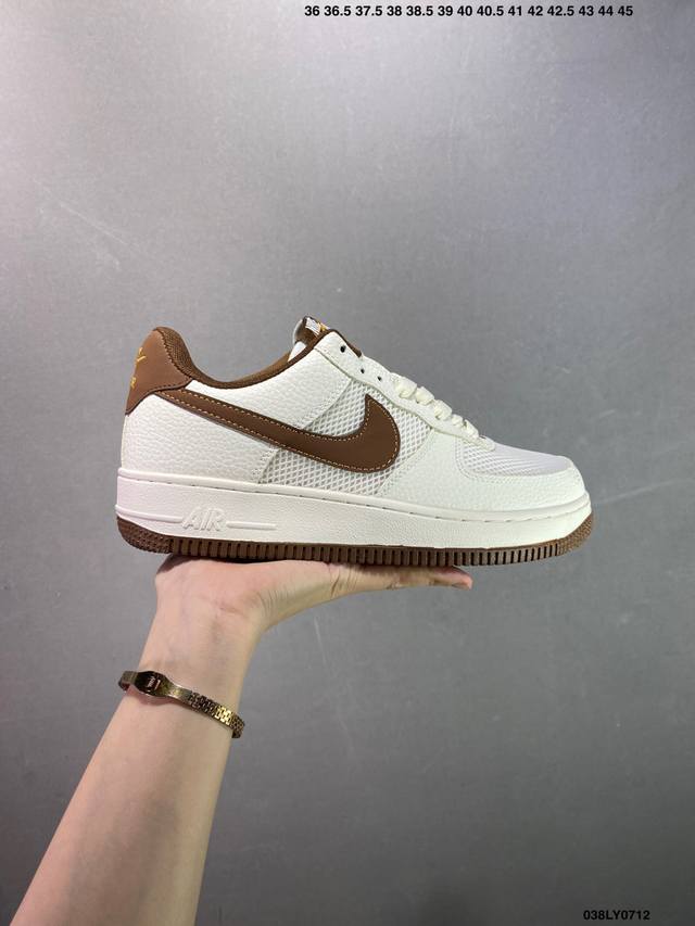 Nike Air Force 1 Low 空军一号低帮运动休闲板鞋 原楦头原纸板 打造纯正空军版型 专注外贸渠道 全掌内置蜂窝气垫 原盒配件 原厂中底钢印、拉帮