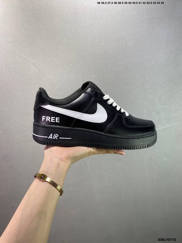 特价Nike Air Force 1 Low 空军一号低帮运动休闲板鞋 原楦头原纸板 打造纯正空军版型 专注外贸渠道 全掌内置蜂窝气垫 原盒配件 原厂中底钢印、