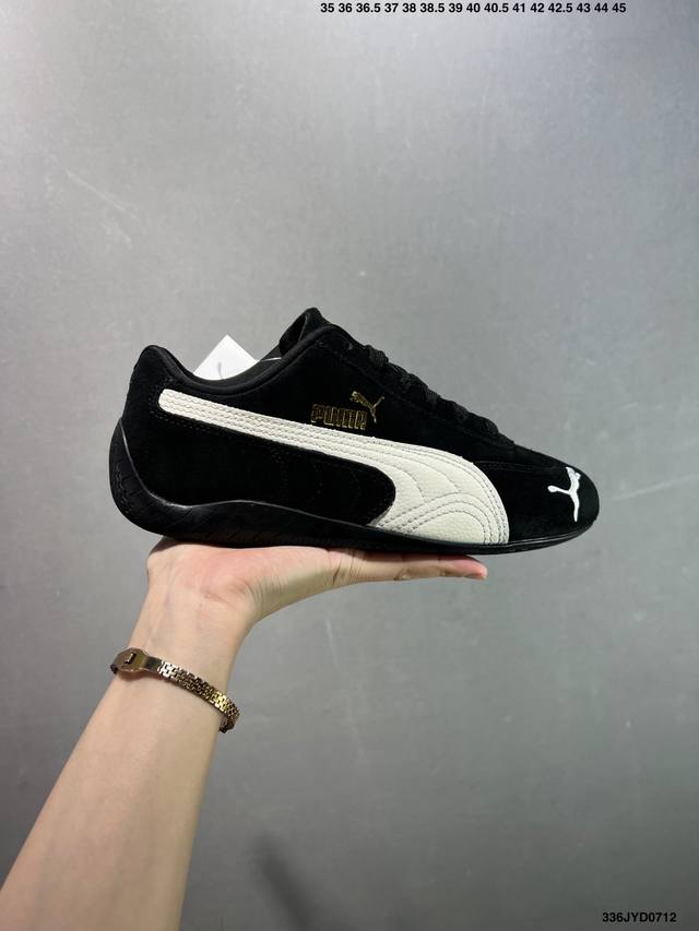 公司级Puma Speedcat Og Sparco 彪马罗马阿莫尔系列 复古运动休闲赛车跑鞋 全球知名运动品牌Puma宝马赛车系列 融合了宝马车队的标志性配色