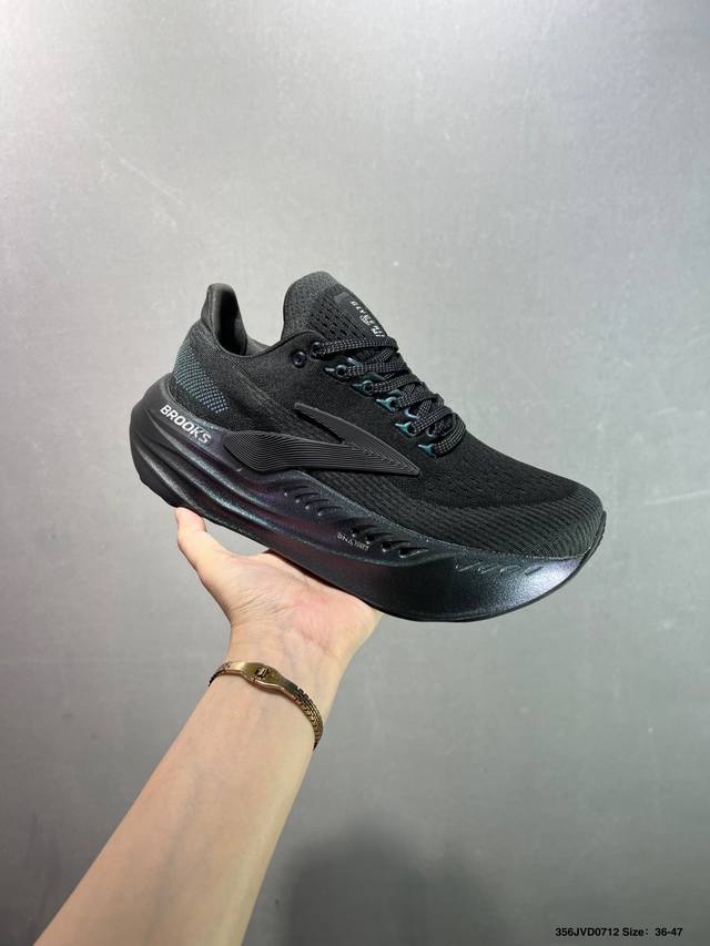 公司级Brooks布鲁克斯 Glycerin Max 舒适简约防滑耐磨 低帮跑步鞋 实拍调校N版已经零色差零失真 百分百还原实物色彩所见即所得 不存在货不对板色