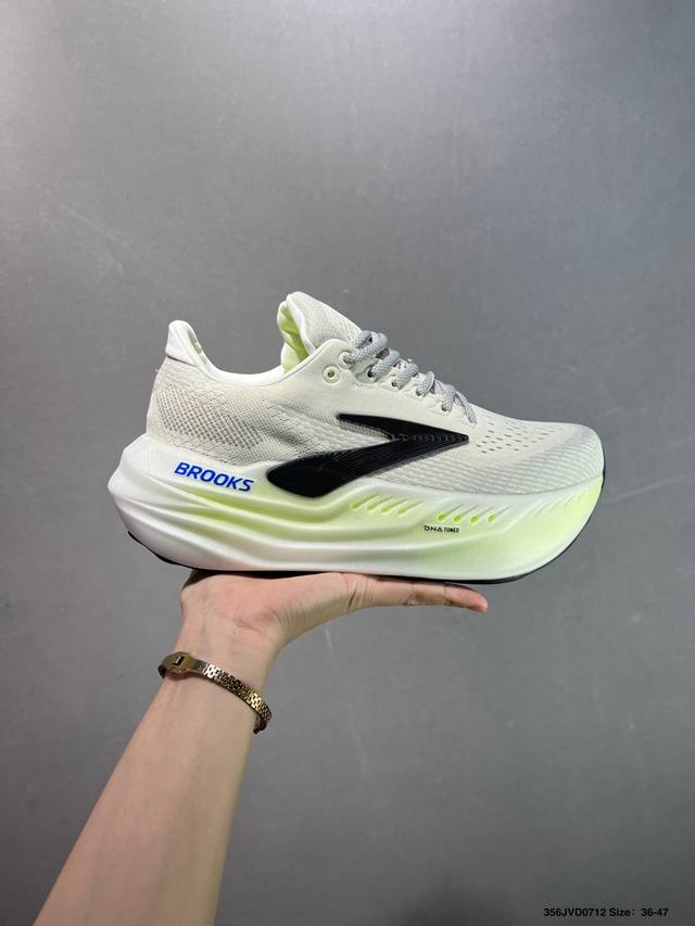 公司级Brooks布鲁克斯 Glycerin Max 舒适简约防滑耐磨 低帮跑步鞋 实拍调校N版已经零色差零失真 百分百还原实物色彩所见即所得 不存在货不对板色