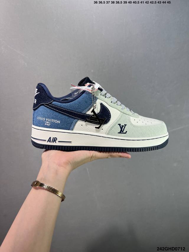 核心私 公司级Nike Air Force 1‘07 Lv8 原楦头原纸板 打造纯正低帮空军版型 专注外贸渠道 全掌内置蜂窝气垫 原盒配件 原厂中底钢印、拉帮完