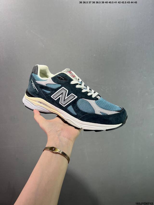 公司级New Balance M990Vs2 新百伦Nb990V2 Vs灰色 第二代总统复古慢跑鞋 正确3M反光细节 原楦原纸版开发 正确6层组合底模精密开发
