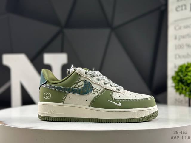 公司级带半码 耐克 Nike Air Force 1 '07 Low 空军一号 低帮 运动鞋 休闲鞋 折边针车 工艺难度大 原楦头原纸板 原装鞋盒 定制五金配件