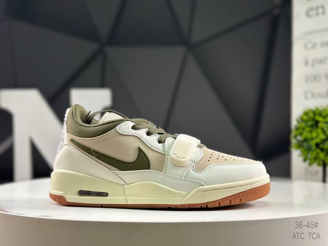 耐克 Air Jordan Legacy 312 乔丹篮球鞋系列 号称 “最强三合一” 的Jordan Legacy 312，自然有着杂交结合的设计，它的名字就