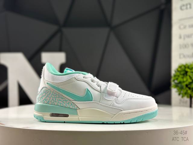耐克 Air Jordan Legacy 312 乔丹篮球鞋系列 号称 “最强三合一” 的Jordan Legacy 312，自然有着杂交结合的设计，它的名字就
