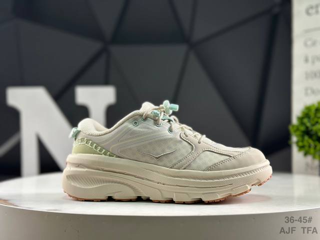 Hoka One One Bondi B3 复古舒适防滑耐磨 低帮 山地户外跑步鞋货号:1155351 Arst尺码:36 36.5 37.5 38 38.5