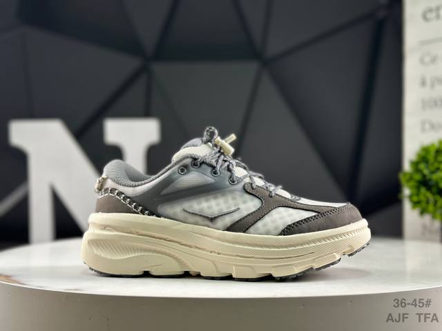 Hoka One One Bondi B3 复古舒适防滑耐磨 低帮 山地户外跑步鞋货号:1155351 Asc尺码:36 36.5 37.5 38 38.5 3