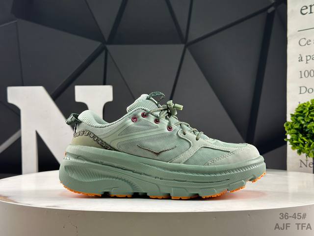 Hoka One One Bondi B3 复古舒适防滑耐磨 低帮 山地户外跑步鞋货号:1155351 Bbnb尺码:36 36.5 37.5 38 38.5