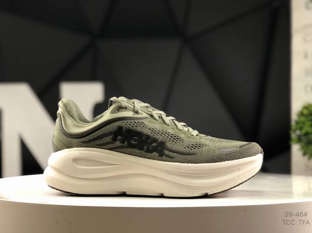 Hoka One One Bondi 9 舒适防滑耐磨低帮休闲跑步鞋 货号：1162012 Sssc尺码：如图所示 Tcc Tfa