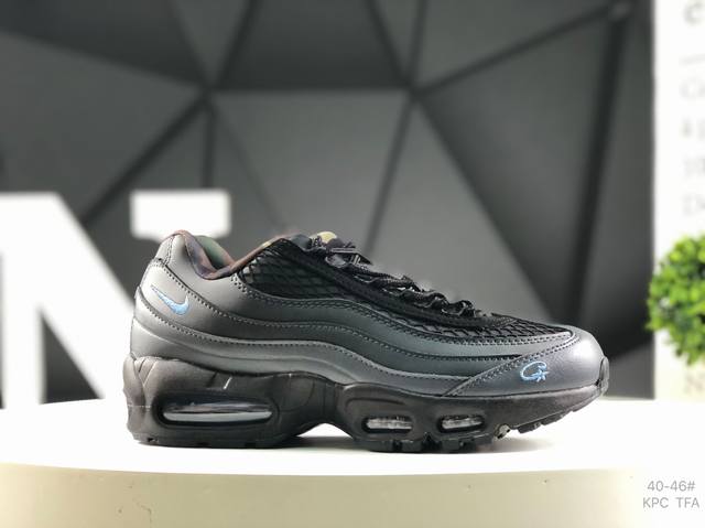 耐克 Nk Air Max 95 复古减震气垫跑鞋 经典重温 外单专供大厂出品 品质稳定 一百余色 终端操作 鞋款设计灵感源于人体构造 中底设计基于人体的脊柱构