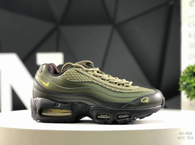 耐克 Nk Air Max 95 复古减震气垫跑鞋 经典重温 外单专供大厂出品 品质稳定 一百余色 终端操作 鞋款设计灵感源于人体构造 中底设计基于人体的脊柱构