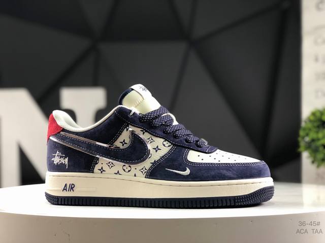 福利特价耐克 Nk Air Force 7 Low 联名 空军一号低 帮休闲板鞋 货号：Xz6188 350#原楦头原纸板 原装鞋盒 定制五金配件 内置全掌气垫