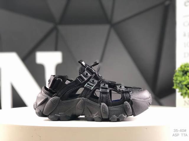 Fila 斐乐 蕨草鞋Fern女鞋运动鞋 凉鞋 2025新款户外老爹鞋休闲鞋 货号: T12W52 4Fblsize:如图所示 Asp Tta