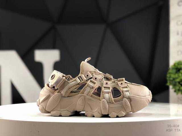 Fila 斐乐 蕨草鞋Fern女鞋运动鞋 凉鞋 2025新款户外老爹鞋休闲鞋 货号: T12W52 4Fadsize:如图所示 Asp Tta