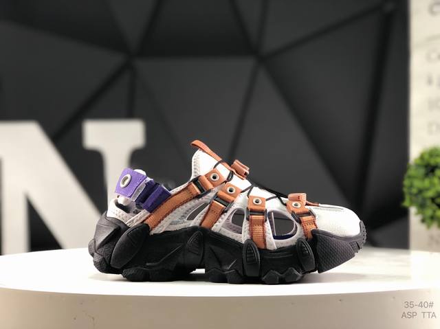 Fila 斐乐 蕨草鞋Fern女鞋运动鞋 凉鞋 2025新款户外老爹鞋休闲鞋 货号: T12W52 4Fbcsize:如图所示 Asp Tta