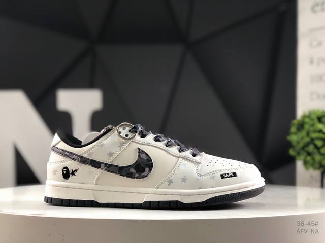 真标带半码 耐克 Nk Dunk Low 低帮休闲板鞋 定制鞋盒 大厂纯原品质出货 超高清洁度 皮料切割干净无任何毛边 细节完美 货号：Dq1098 350尺码