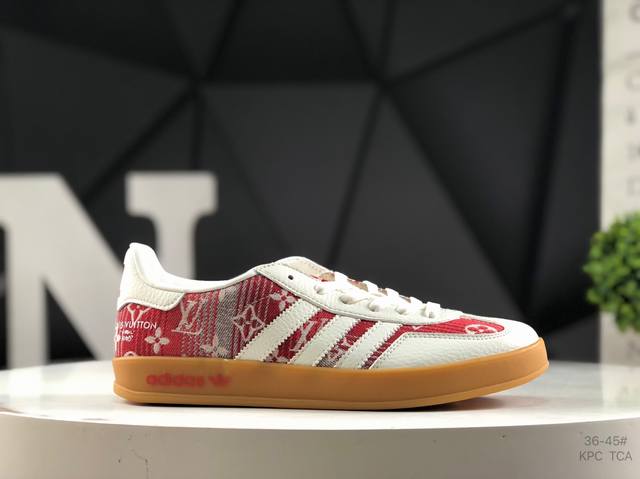 阿迪达斯 Adidas Samba Og桑巴德迅板鞋立体Samba烫金Logo 区别市场一切版本针车走线 冲孔均为最高标准打造 后跟港宝材料定型 反口弧度完美
