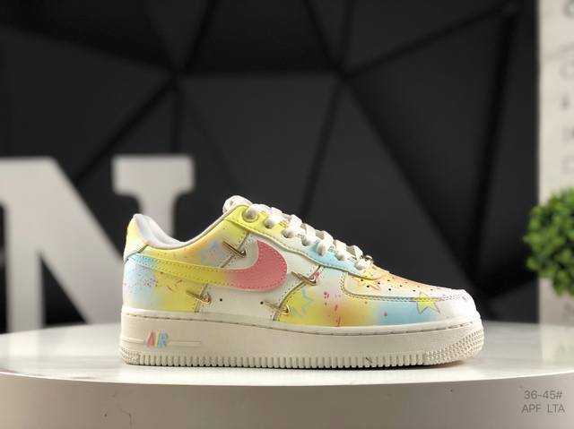 公司级带半码 耐克 Nike Air Force 1 Low’07 空军一号低帮休闲板鞋 定制皮料 原楦原纸板 纯正空军版型 内置全掌气垫 货号：Fv3654
