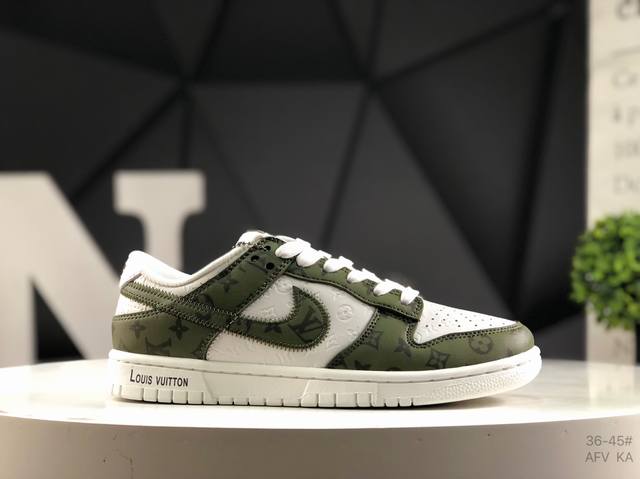 真标带半码 耐克 Nk Dunk Low 低帮休闲板鞋 定制鞋盒 大厂纯原品质出货 超高清洁度 皮料切割干净无任何毛边 细节完美 货号：Dq1098 362尺码