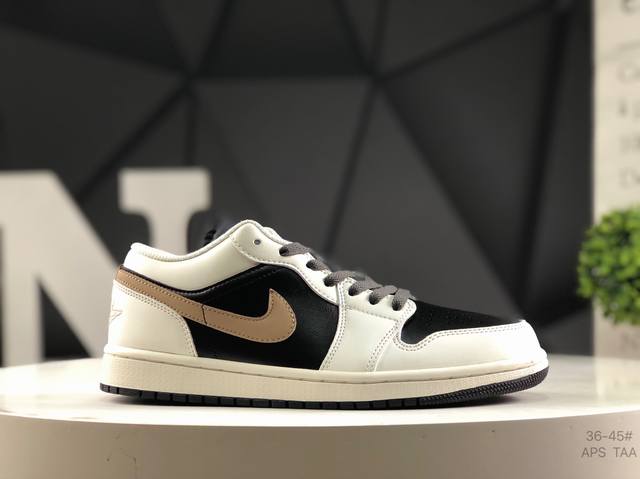 真标带半码 耐克 Air Jordan 1 Low Aj1 乔1 联名 倒钩 高端定制 低帮复古文化板鞋 货号：Ih0649 021定制鞋盒 大厂纯原品质出货