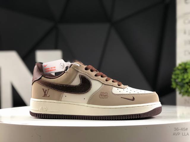 公司级带半码 耐克 Nike Air Force 1 '07 Low 空军一号 低帮 运动鞋 休闲鞋 折边针车 工艺难度大 原楦头原纸板 原装鞋盒 定制五金配件