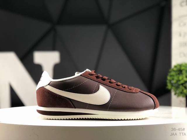 耐克 Nike Classic Cortez 耐克经典轻便舒适男子阿甘鞋休闲跑步鞋运动鞋 纯粹而执着的精神 使得Cortez种在了一代人的心里 无论是否喜欢它复