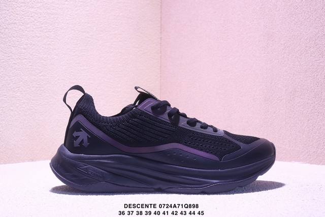 纯原迪桑特Descente Lavitate Wire舒适百搭防滑耐磨 低帮 休闲跑步鞋采用大网眼材质鞋面 轻薄通透不闷热 前掌易弯折设计 提供灵活的穿着感受
