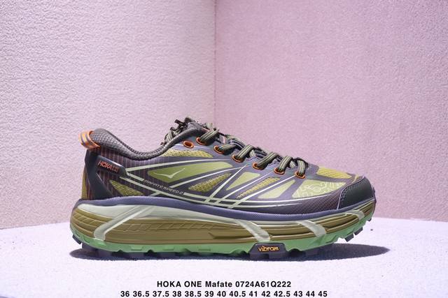 Hoka One One Mafate Speed 4 Lite 轻盈舒适透气 低帮跑步鞋 男女同款Xm0723Q222