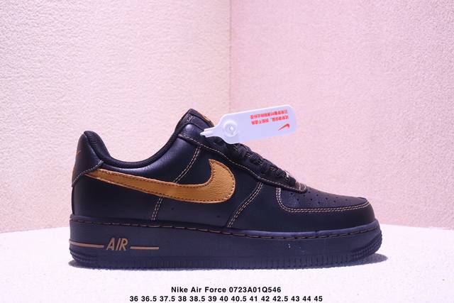 耐克Nike Air Force 1 Low 空军一号低帮百搭休闲运动板鞋。柔软、弹性十足的缓震性能和出色的中底设计，横跨复古与现代的外型结合，造就出风靡全球三