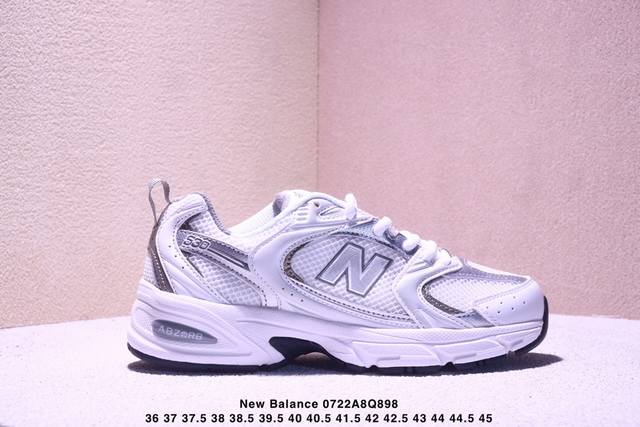 真标New Balance Mr530系列复古老爹风网布跑步休闲运动鞋货号:Mr530Ka尺码:36 37 37.5 38 38.5 39.5 40 40.5