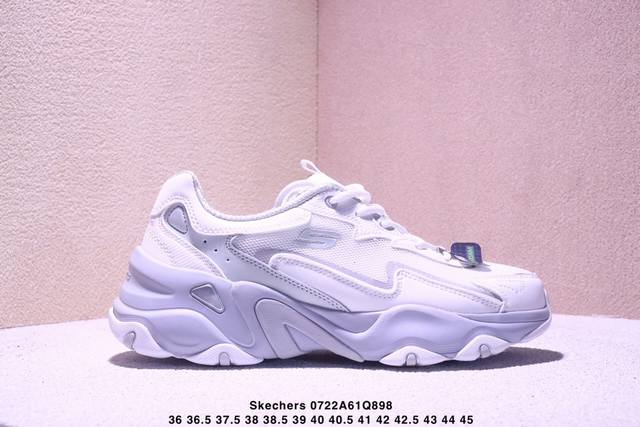 公司级Skechers斯凯奇 D'lites 糯米熊舒适柔软时尚百搭 低帮老爹鞋货号:150524尺码:36-39Xm0722Q898