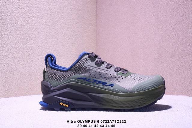 Altra Olympus 6 舒适百搭耐磨透气 低帮跑步鞋 男款 Xm0722Q222