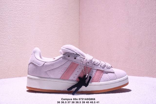 Adidas Originals Campus 00S 学院系列面包风经典复古低帮百搭休闲运动板鞋货号：Jh5628尺码：36 36 37 38 38 39 4