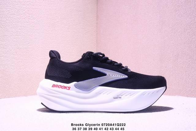 Brooks布鲁克斯 Glycerin Max 休闲舒适简约百搭 低帮跑步鞋 男女款 Xm0720Q222