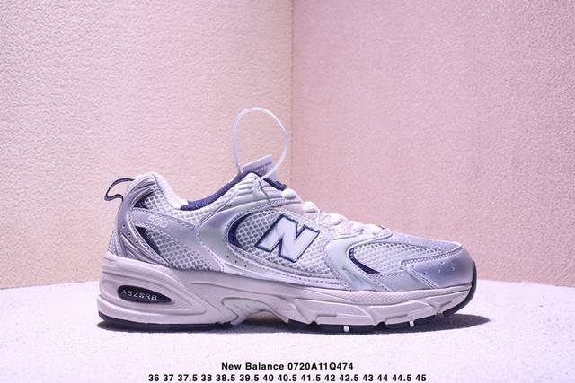 New Balance Nb 471系列 织物牛剖层革 复古时尚 防滑耐磨低帮 生活休闲鞋货号:U471Ax尺码:36～45半Xm0720Q474