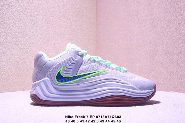 耐克 Nike Zoom Freak 7 Ep 字母哥 专业实战篮球鞋 货号 Hf3451-80040-46半Xm0718Q603