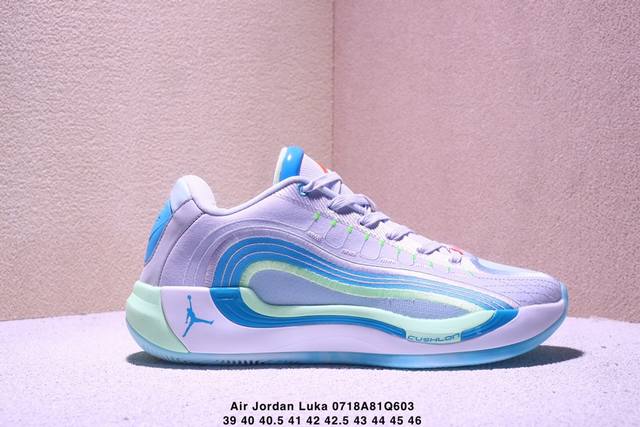 耐克Nike Air Jordan Luka 1 Pf Black White 东契奇1代签名战靴低帮休闲运动篮球鞋 货号 Hf0824-001半 39-46X