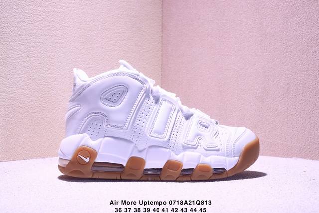 公司级Nike Wmns Air More Uptempo Gs Barely Green 耐克 皮蓬初代系列经典高街百搭休闲运动文化篮球鞋美国队配色货号:尺码