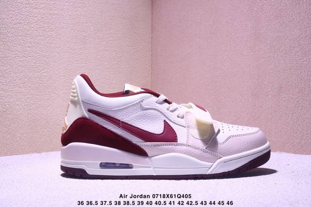 公司级耐克 Nike Aj312 Air Jordan Legacy 312 Nrg“Pure White” 官方货号:Cd7069 141乔丹联名号称 “最强