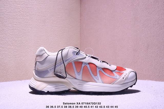 公司级Salomon Xa Pro Xt-6 Expanse萨洛蒙户外越野跑鞋 鞋面采用Sensifit贴合技术 全方位贴合包裹脚型 鞋跟部鞋底牵引设计 提供强