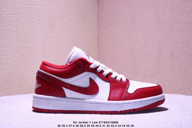 公司级Nike Air Jordan 1 Low Aj1乔1低帮休闲板鞋 同步官方配色 货号:553558-166尺码:36 36.5 37.5 38 38.5