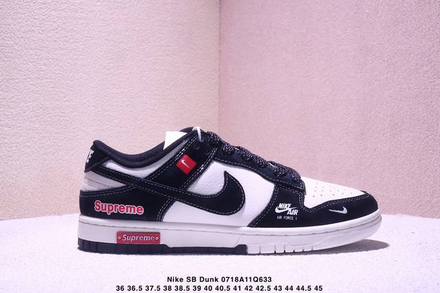 海外爆款限量发售！公司级 Nike Sb Dunk Low周年高端定制 低帮休闲板鞋 定制鞋盒 大厂纯原品质出货 超高清洁度 皮料切割干净无任何毛边 细节完美