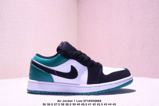 公司级Nike Air Jordan 1 Low Aj1乔1低帮休闲板鞋 同步官方配色 市场唯一独家头层皮打造 原鞋原档案开发 原厂皮料 原档冲孔鞋头 正确满胶