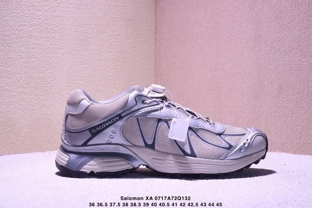 公司级Salomon Xa Pro Xt-6 Expanse萨洛蒙户外越野跑鞋 鞋面采用Sensifit贴合技术 全方位贴合包裹脚型 鞋跟部鞋底牵引设计 提供强